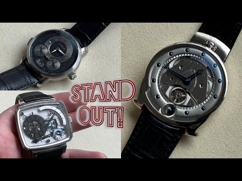 Stand out in the crowd: De Bethune, Hautlence, Montblanc Rieussec