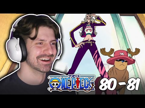 Chopper is Here! - One Piece Reaction ~ Episode 80-81 Dub