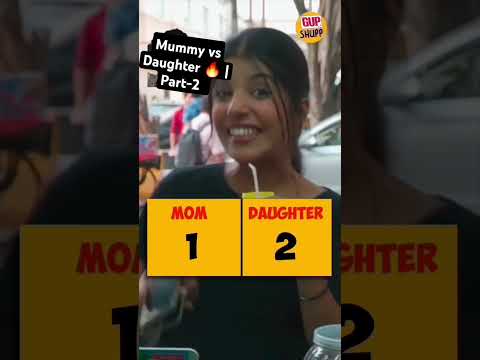 mummy vs daughter 🔥 | part-2  #shorts #mummy #fight #comedy #funny #daughter #story #noorvlogs212