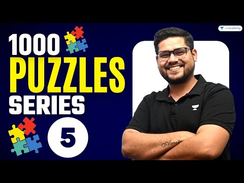 (Class-5) 1000 Puzzle Series | Reasoning For Bank Exams 2023 | Ankush Lamba | Bank Affairs