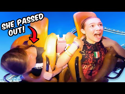 Riding The Scariest Ride in Dubai! 😱