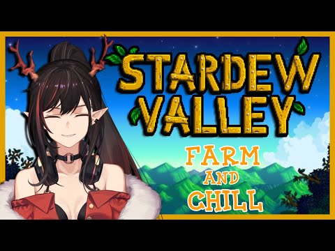 【STARDEW VALLEY】First Day as a farmer!! Chill with me hehe :3【Kion Dojima | AkioAIR】