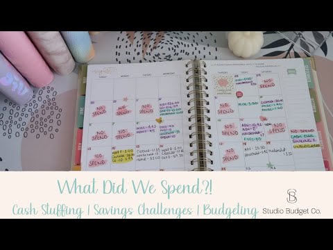 What Did We Spend & Cash Stuff Week 4 August | Cash Stuffing