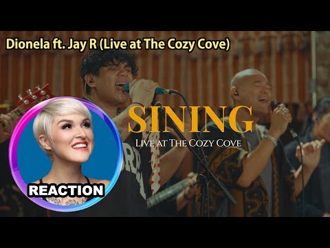 Vocal Coach Reacts to Dionela ft. Jay R - Sining (Live at The Cozy Cove) 國外聲樂老師點評