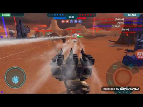 War Robots - Very close battle in the Canyon