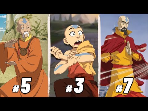 Ranking the Most Powerful Airbenders in Avatar