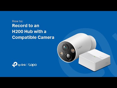 Quick Tips - How to Record to an H200 Hub with a Compatible Camera