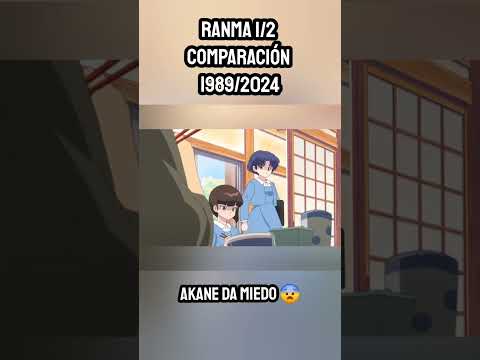 Akane da MUCHO MIEDO 😨 - COMPARACIÓN Ranma 1/2 Serie CLÁSICA 1989 VS Remake  2024