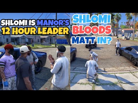 SK Makes Shlomi, Manor's Leader for The Day & He Makes Command Role Changes | NOPIXEL 4.0 GTA RP