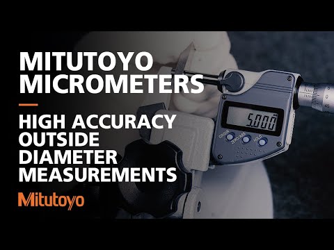 The Handheld Tools Suitable for High Accuracy, Outside Diameter Measurements | Mitutoyo Micrometers