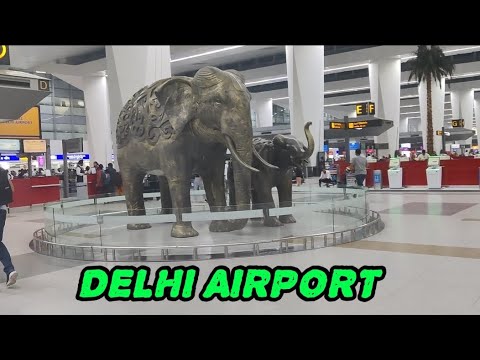 EXPLORING INDIRA GANDI INTERNATIONAL AIRPORT, DELHI