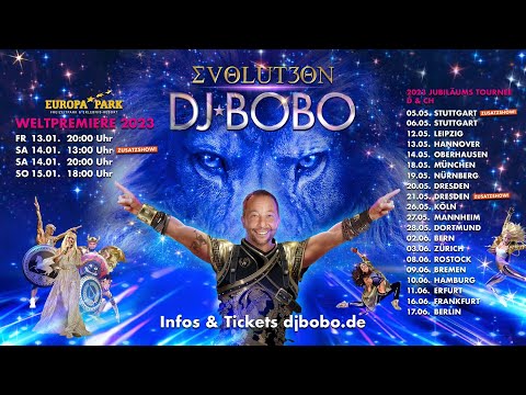 DJ BoBo - EVOLUT3ON TOUR 2023 - TRAILER