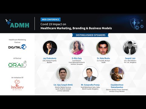 ADMH Webinar| COVID -19 Impact on Healthcare Marketing, Branding and Business Model