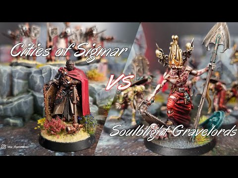 Stay for the post credits scene! Cities of Sigmar Vs Soulblight Gravelords. Age of Sigmar.