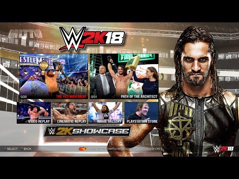 WWE 2K18 2K Showcase - WWE vs WCW & ECW "THE INVASION 2001" HUD & MENU CONCEPT