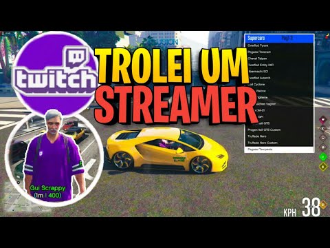 TROLEI UM STREAMER DA ROXINHA - MONSTER MENU