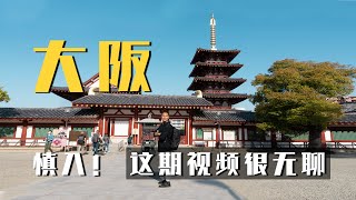 2023大阪旅游VLOG 大阪城 四天王寺【日本旅行篇04】｜ Japan Osaka Travel Vlog Osaka Castle Shitennoji Temple