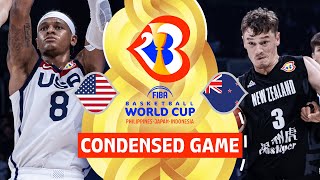 USA 🇺🇸 vs New Zealand 🇳🇿| Full Game Highlights | FIBA Basketball World Cup 2023