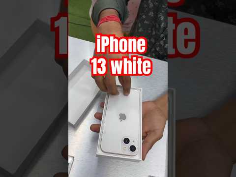 Iphone 13 white colour unboxing full