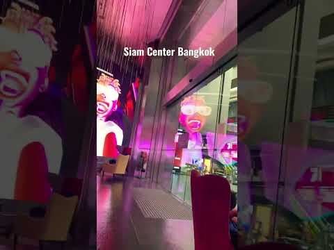 Siam Center is best place to visit in Bangkok #viral #bangkok #thailandtravel #trending #shorts