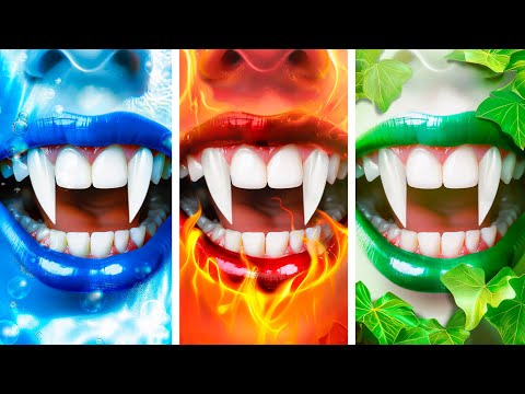 Vampire Four Elements / Fire Girl, Water Girl, Storm Girl and Earth Girl | Part 3