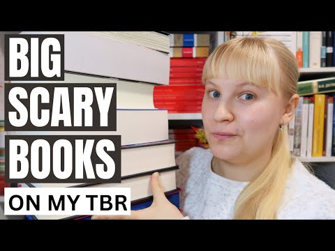 📚 The most INTIMIDATING BOOKS on my TBR 😱