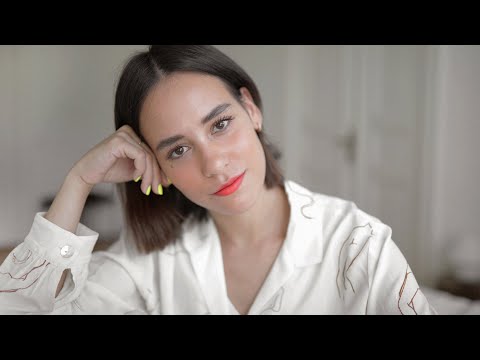 Summer Make-Up w/ glowy skin, neon nails and bright Lips | Get Ready With Me | AD