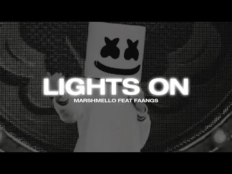 Marshmello - Lights On (Ft. FAANGS) (Official Visualizer)