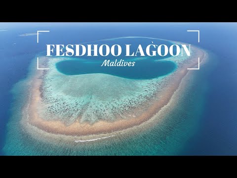 Drone Flight Through Fesdhoo Lagoon, Maldives [4K HDR]