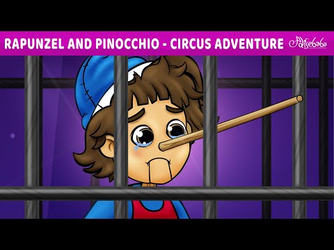 Rapunzel and Pinocchio - Circus Adventure 🎪 | Bedtime Stories for Kids in English | Fairy Tales