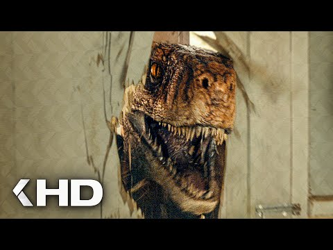 JURASSIC WORLD 3: Dominion Clip - A Atrociraptor Attacks Claire (2022)