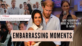 Meghan Markle & Prince Harry's EMBARRASSING Behavior in Colombia and more