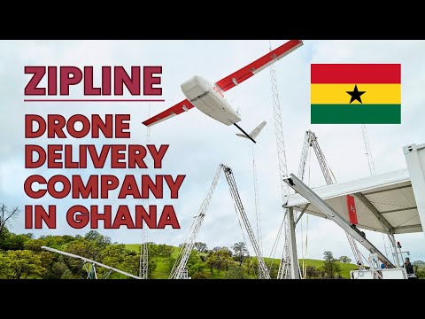 Zipline Drone Delivery Ghana