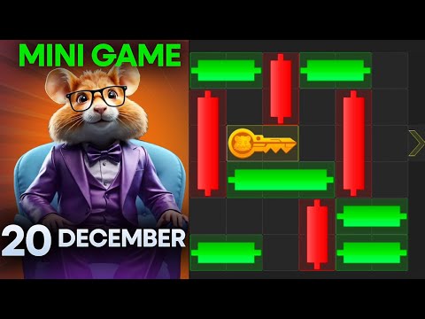 20 December Mini Game Puzzle Hamster Kombat Today | #puzzlegame Solved #hamsterkombat #minigame