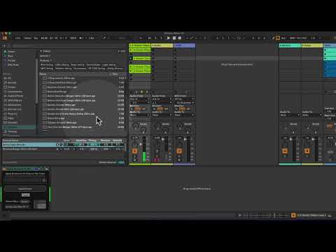 How to apply grooves to all clips on one track in Ableton Live