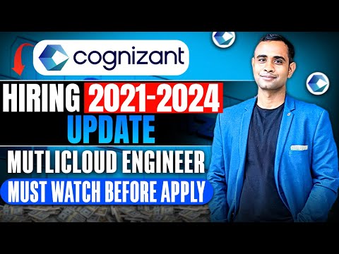 Cognizant Hiring 2021-2024 Update | MutliCloud Engineer Trainee | Complete Syllabus