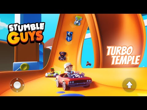 Stumble Guys Turbo Temple: Car Race Was So Fun