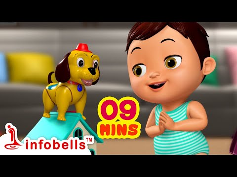 Nayi Mari Nayi Mari Tindi Beke | Kannada Rhymes for Children | Infobells #kannadarhymes #babysongs