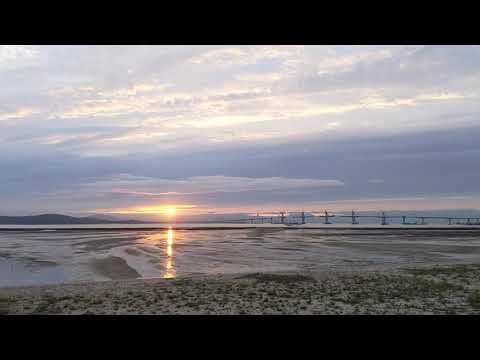 20220516金門大橋雨後夕陽(縮時10X)