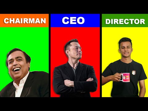 Chairman vs MD vs CEO Who is Higher in Position  || Difference Between Chairman, MD ,CEO and Board