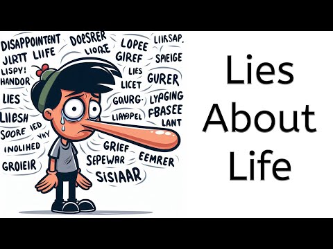 10 lies about life - Stop worrying now #darkpsychology #10lies #lifelessons  #lifeimprovement