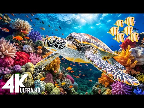 [NEW] 11HR Stunning 4K Underwater Footage-Rare & Colorful Sea Life Video, Sleep Meditation Music #7