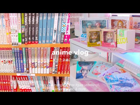 may anime vlog 📚📦 | holy grail manga, anime figure unboxings, amiami haul, & more