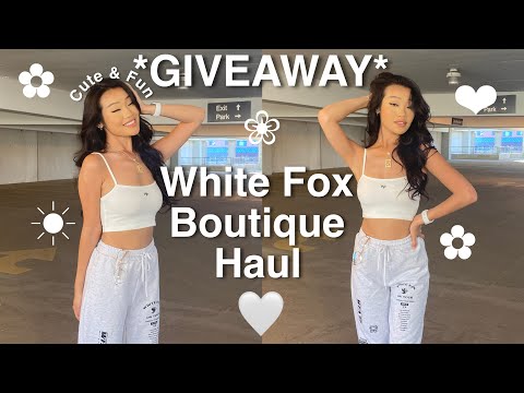 White Fox Boutique Summer Haul *TRY ON & GIVEAWAY*