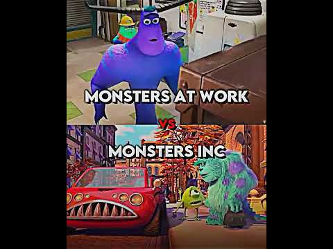 Monsters At Work VS Monsters Inc #shorts #monstersinc #monstersatwork #1v1 #battle #1versus1 #1vs1