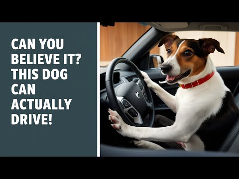 🚗🐶Dog Driving a Car? You Won't Believe This! Funny Dog Videos