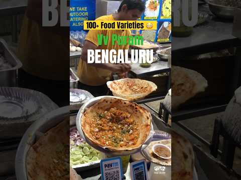 🥵Tour of V V Puram Food Street Bangalore in 60sec 🔥😋#bangalore #food