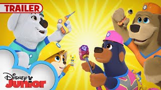 Pupstruction OFFICIAL Trailer 🚧 | NEW SERIES | @disneyjr