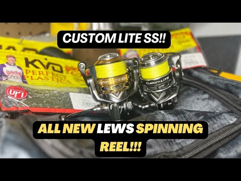 ALL NEW Lew's Reel!! Custom Lite SS!! Bassmaster Classic release