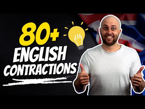 80+ Spoken Contractions In English | Advanced Pronunciation Lesson